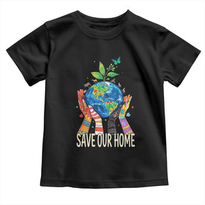 Save Our Home Animals Wildlife Conservation Earth Day Toddler T Shirt TS11 Black Print Your Wear