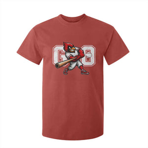 Go Cardinal Playing Baseball Graphic T Shirt For Kid for Sports Fan TS11 Red Print Your Wear