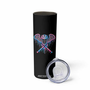 Lacrosse Drip Ice Cream Lax Helmet Sticks Sport Player Skinny Tumbler TS11 Print Your Wear