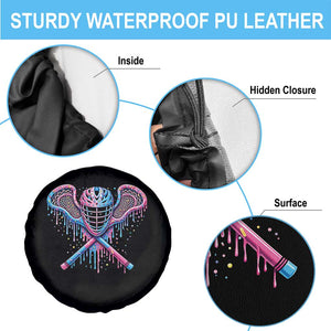 Lacrosse Drip Ice Cream Lax Helmet Sticks Sport Player Spare Tire Cover TS11 Print Your Wear