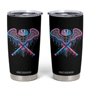 Lacrosse Drip Ice Cream Lax Helmet Sticks Sport Player Tumbler Cup TS11 Black Print Your Wear