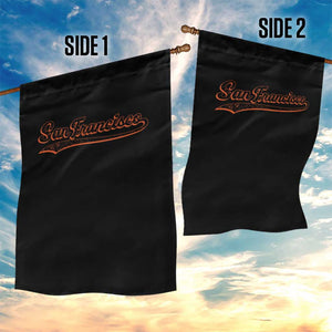 San Francisco Sports Script Retro Baseball Lovers Proud City Garden Flag TS11 Print Your Wear