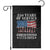 250 Years Of Service Semiquincentennial Garden Flag US Military Army Birthday American Flag TS11 Black Print Your Wear