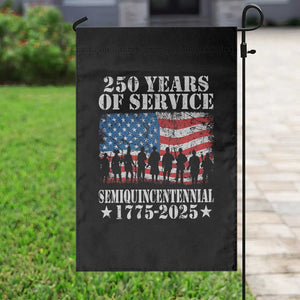 250 Years Of Service Semiquincentennial Garden Flag US Military Army Birthday American Flag TS11 Print Your Wear