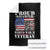 Proud Daughter Of A World War II Veteran Throw Blanket American Flag Army Boots TS11 Black Print Your Wear
