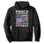 Proud Daughter Of A World War II Veteran Hoodie American Flag Army Boots TS11 Black Print Your Wear