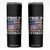 Proud Daughter Of A World War II Veteran Skinny Tumbler American Flag Army Boots TS11 Black Print Your Wear