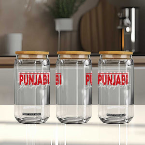 Punjabi Aa Gaye Oye Glass Can Funny Indian TS11 Print Your Wear