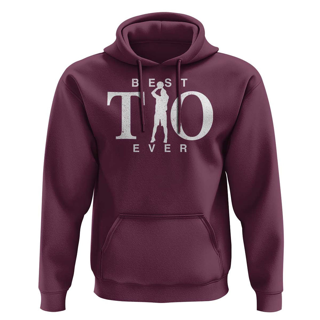 Funny Uncle Basketball Hoodie Best Tio Ever Sport Player TS11 Maroon Print Your Wear
