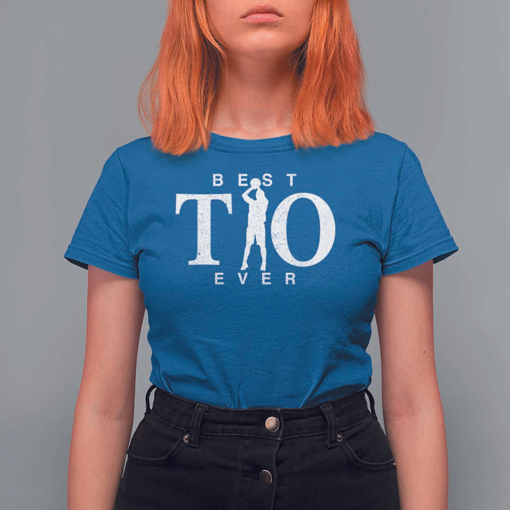 Funny Uncle Basketball T Shirt For Women Best Tio Ever Sport Player TS11 Royal Blue Print Your Wear