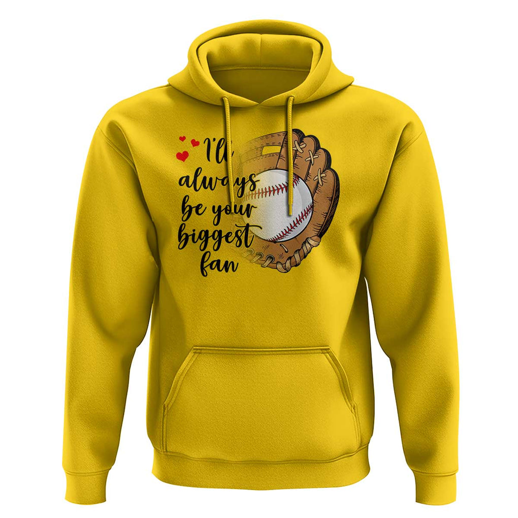 Funny Baseball Fan Hoodie I'll Always Be Your Biggest Fan Parents TS11 Daisy Print Your Wear