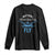 Funny Swimmer Long Sleeve Shirt Why Run When You Can Fly Pool Swimming Butterfly TS11 Black Print Your Wear