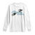 Funny Swimmer Long Sleeve Shirt Eat Pasta Swim Fasta Fork Swimming TS11 White Print Your Wear