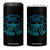 Funny Swimming 4 in 1 Can Cooler Tumbler I Swim Like A Girl Try To Keep Up Swimmer TS11 One Size: 16 oz Black Print Your Wear