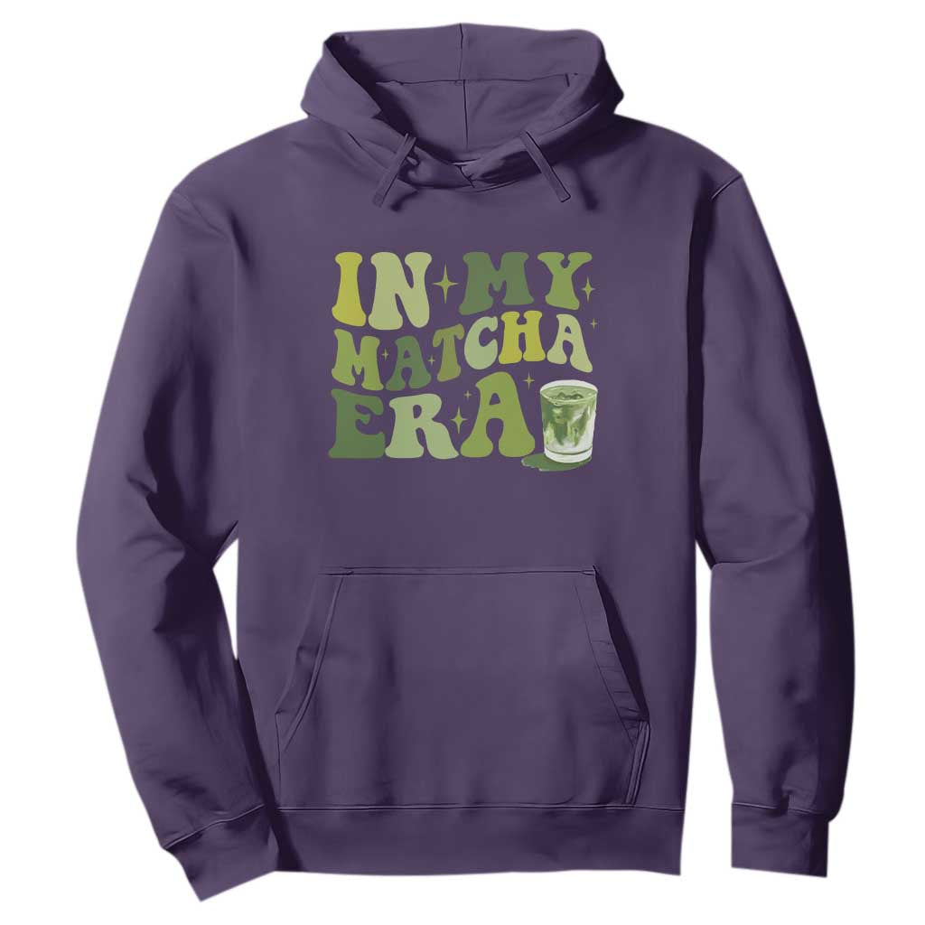 In My Matcha Era Hoodie Matcha Latte Lover TS11 Purple Print Your Wear