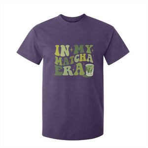 In My Matcha Era T Shirt For Kid Matcha Latte Lover TS11 Purple Print Your Wear