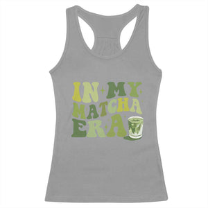In My Matcha Era Racerback Tank Top Matcha Latte Lover TS11 Sport Gray Print Your Wear