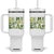 In My Matcha Era Tumbler With Handle Matcha Latte Lover TS11 One Size: 40 oz White Print Your Wear