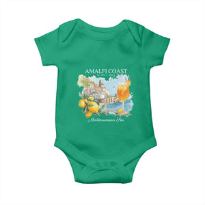 Amalfi Coast Italy Travel Baby Onesie La Vita E Bella Lemon Travel Souvenir TS11 Irish Green Print Your Wear