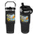 Amalfi Coast Italy Travel Flip Straw Tumbler La Vita E Bella Lemon Travel Souvenir TS11 One Size: 30 oz Black Print Your Wear