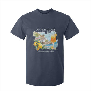 Amalfi Coast Italy Travel T Shirt For Kid La Vita E Bella Lemon Travel Souvenir TS11 Navy Print Your Wear