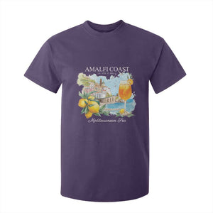 Amalfi Coast Italy Travel T Shirt For Kid La Vita E Bella Lemon Travel Souvenir TS11 Purple Print Your Wear