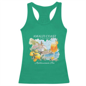Amalfi Coast Italy Travel Racerback Tank Top La Vita E Bella Lemon Travel Souvenir TS11 Irish Green Print Your Wear
