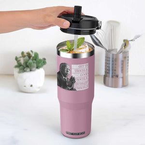 John Lewis Flip Straw Tumbler Get In Good Necessary Trouble Social Justice TS11 One Size: 30 oz Light Pink Print Your Wear