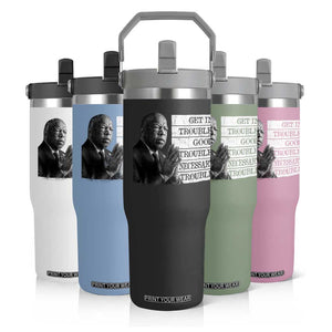 John Lewis Flip Straw Tumbler Get In Good Necessary Trouble Social Justice TS11 Print Your Wear