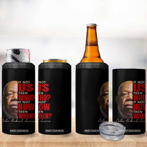 John Lewis 4 in 1 Can Cooler Tumbler If Not Us Then Who If Not Now Then When TS11 Print Your Wear