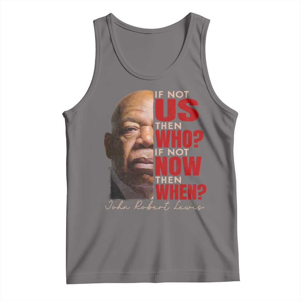 John Lewis Tank Top If Not Us Then Who If Not Now Then When TS11 Deep Heather Print Your Wear
