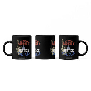Funny 4th of July Liberty And Justice For All Coffee Mug Statue Of Liberty TS11 Print Your Wear