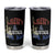 Funny 4th of July Liberty And Justice For All Tumbler Cup Statue Of Liberty TS11 Black Print Your Wear