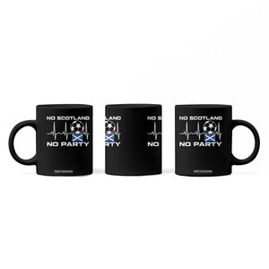 No Scotland No Party Coffee Mug Scotland Football Proud Scottish Fan