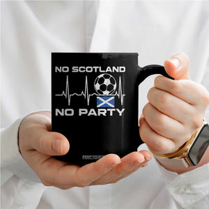No Scotland No Party Coffee Mug Scotland Football Proud Scottish Fan