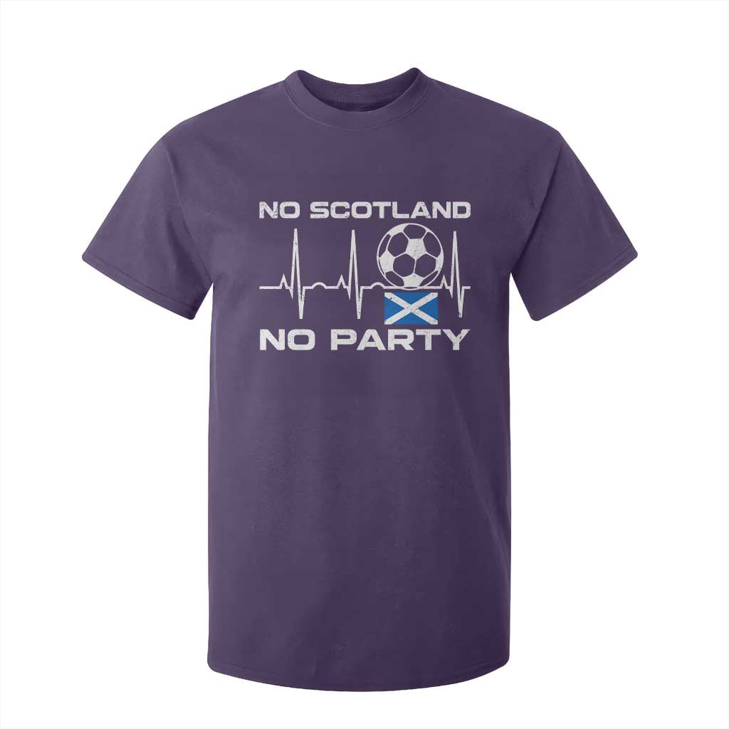 No Scotland No Party T Shirt For Kid Scotland Football Proud Scottish Fan