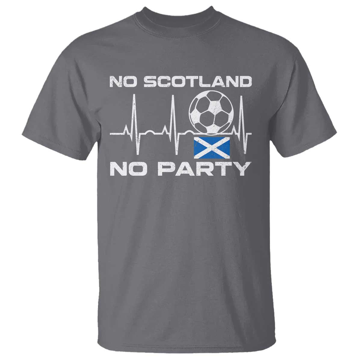 No Scotland No Party T Shirt Scotland Football Proud Scottish Fan
