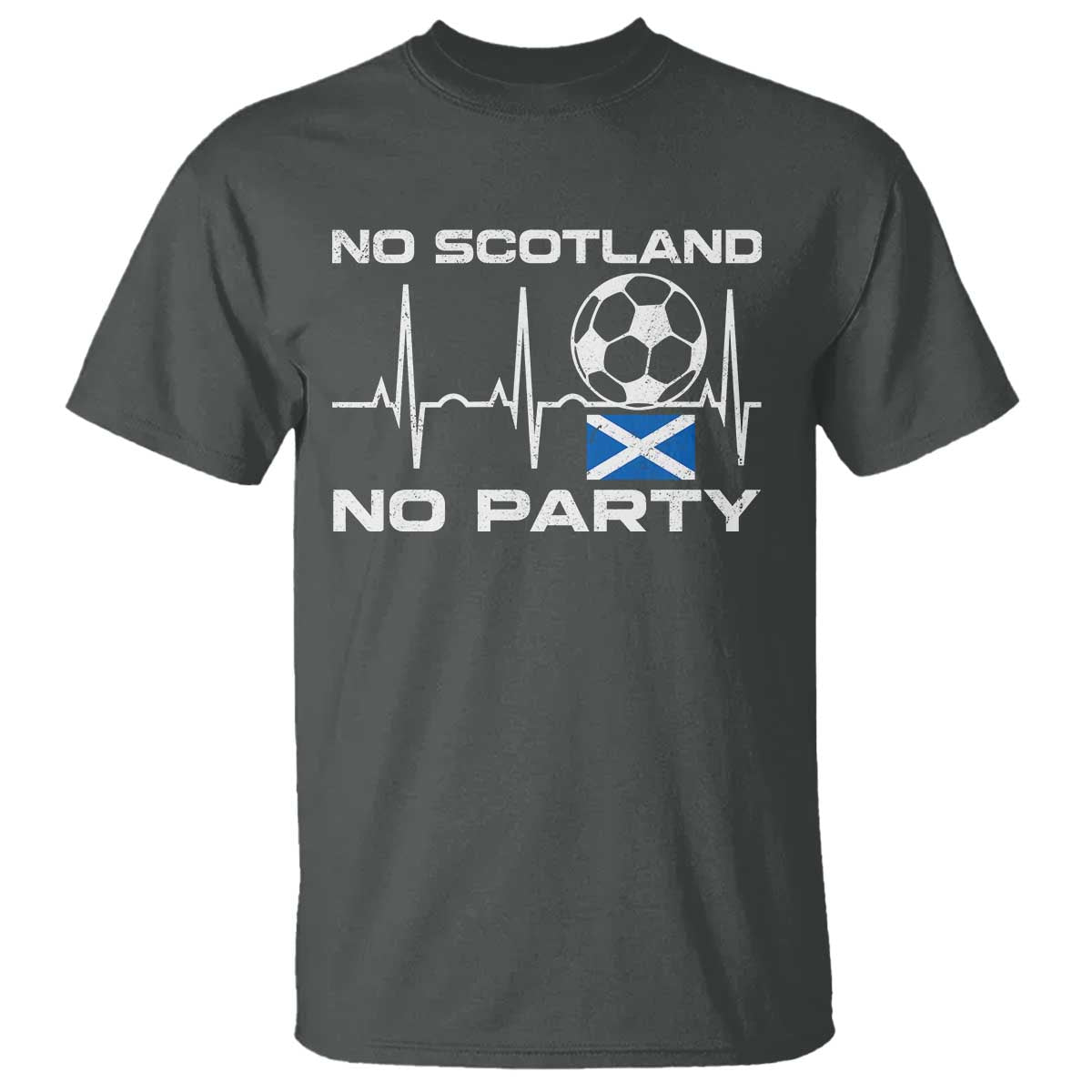 No Scotland No Party T Shirt Scotland Football Proud Scottish Fan