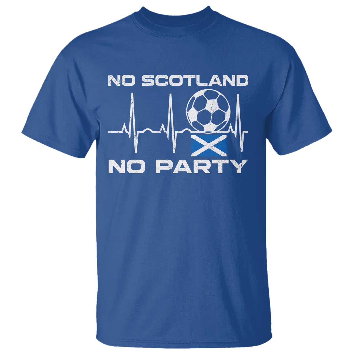 No Scotland No Party T Shirt Scotland Football Proud Scottish Fan