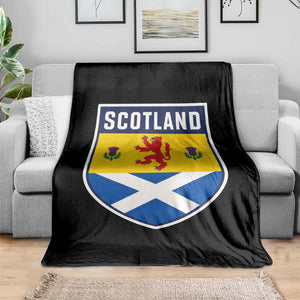 Scottish Rampant Lion Scotland Coat of Arms National Pride Throw Blanket TS11 Print Your Wear