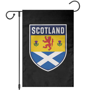 Scottish Rampant Lion Scotland Coat of Arms National Pride Garden Flag TS11 Black Print Your Wear