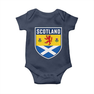 Scottish Rampant Lion Scotland Coat of Arms National Pride Baby Onesie