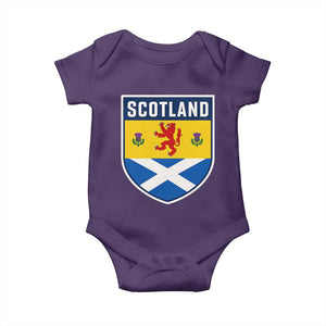 Scottish Rampant Lion Scotland Coat of Arms National Pride Baby Onesie