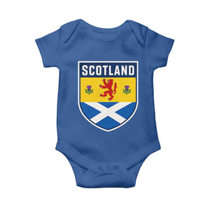 Scottish Rampant Lion Scotland Coat of Arms National Pride Baby Onesie