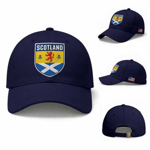 Scottish Rampant Lion Scotland Coat of Arms National Pride Baseball Cap