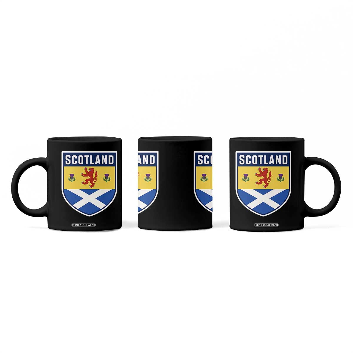 Scottish Rampant Lion Scotland Coat of Arms National Pride Coffee Mug TS11 Print Your Wear