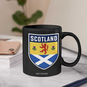 Scottish Rampant Lion Scotland Coat of Arms National Pride Coffee Mug TS11 Print Your Wear