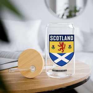 Scottish Rampant Lion Scotland Coat of Arms National Pride Glass Can TS11 Print Your Wear
