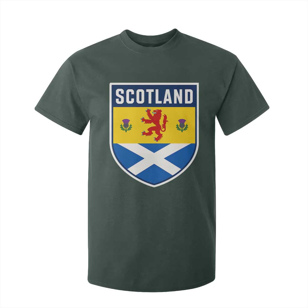 Scottish Rampant Lion Scotland Coat of Arms National Pride T Shirt For Kid