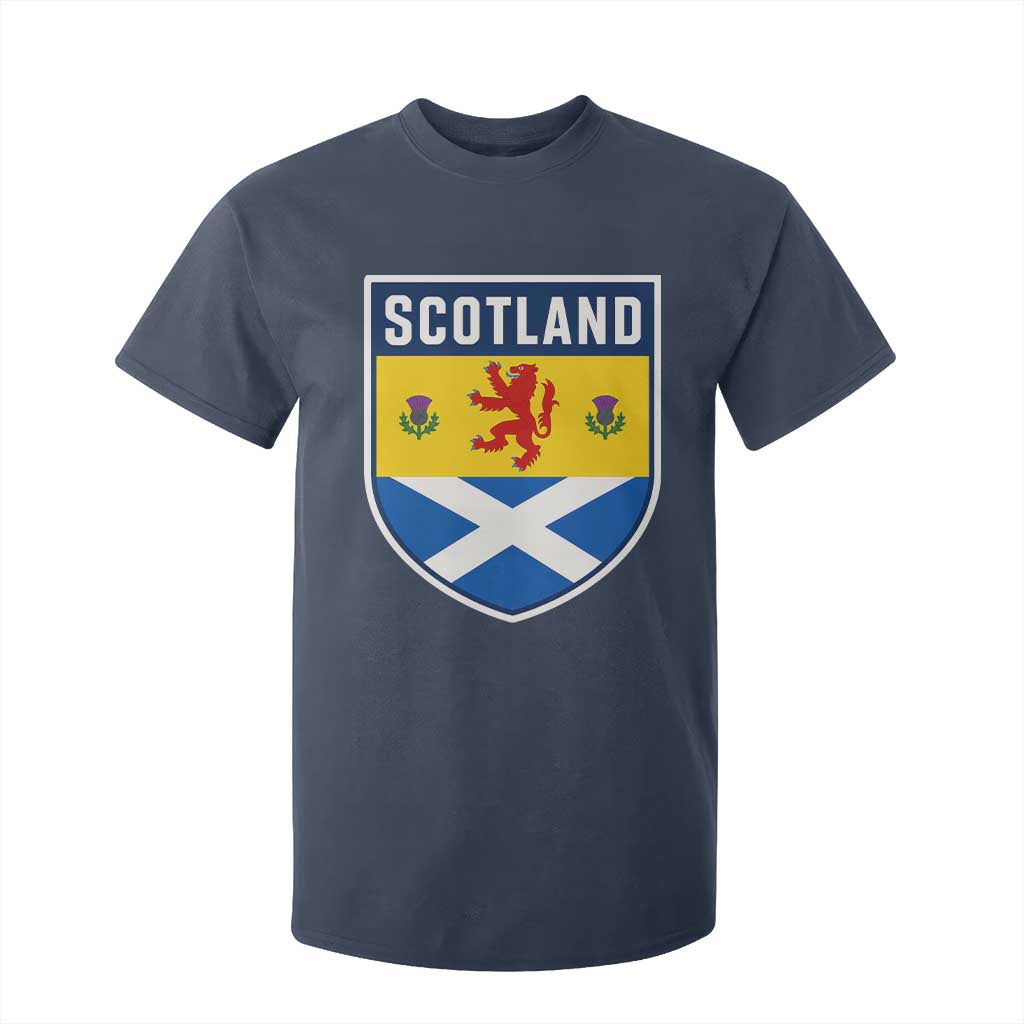 Scottish Rampant Lion Scotland Coat of Arms National Pride T Shirt For Kid